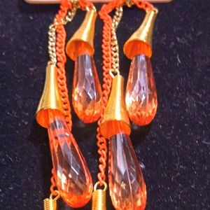 Long Dangling Earrings.